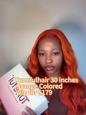 @Tunefulhair @Tunefulhairwig  #CapCut #tunefulhairwig #tunefulhair #gingerwig #coloredhair #coloredwigs 