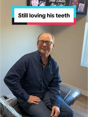 3 year update #allon4 #allonx #allon6 #dentistsoftiktok #teethinaday #teethin24hours #dentalimplants #advancedimplant 