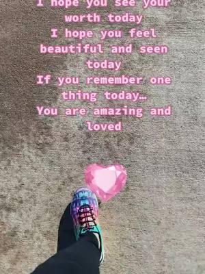 I still have hope that we will all be here tomorrow. But if not, please don’t forget your value. You are an amazing human and you are loved #findingthesparkle #womenover40 #savetiktok #unitedstatesofamerica🇺🇸 #amazinghuman #youareseen #youareloved #keepgoingdontgiveup #rainbowshoes #morningvibes #onthisday 