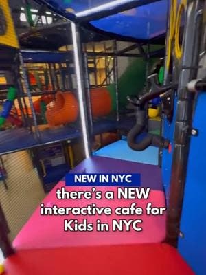 NEW IN NYC: First Interactive Family Cafe in NYC  *Exclusive Discount Below!* There’s a NEW Interactive Play Cafe open in Manhattan, and it has a SECRET playground entrance! Welcome to Complete Cafe - the FIRST interactive cafe in NYC. The cafe features state-of-the-art digital tables allowing kids (& adults) to play while eating their meals. The cafe offers a coffee bar & dining menu, with a wide selection of organic & healthy foods.  How does it work? Grab a seat, and order your food directly from the screen! Then enjoy a meal while playing the games. There’s many choices: chess, air hockey, coloring, puzzles, and more (it’s fun for all ages - even the adults were having a blast!).  Next: can you find the secret door?! Inside the cafe there is a secret speakeasy-style door. Say the magic word…. And that opens to a colorful (and super fun) piano staircase. Follow the stairs to enter NYC’s LARGEST indoor playground. There’s a 3 story obstacle course, toddler area, climbing wall, interactive games, the city’s first sensory space, & SO MUCH MORE.  EXCLUSIVE DISCOUNT Use code LITTLEKIDGIFT50 for 50% off your first visit, valid Mon-Thurs (excl Holidays). ******************** WHERE:📍30 Broad Street. New York, NY WHEN: ⏰Cafe open from 9am - 6pm daily PRICE: 🎟️Cafe free to enter & open to the public. For Open Play passes use code LITTLEKIDGIFT50 for 50% off your 1st visit, valid Mon-Thurs (excld Holidays). AGES:🎈Cafe is all ages! Playground has equipment for 10 months - 12 yrs. Adult & teen classes avail!  #thingstodoinnyc #nyckids #nycmom #nyc @CompletePlayground