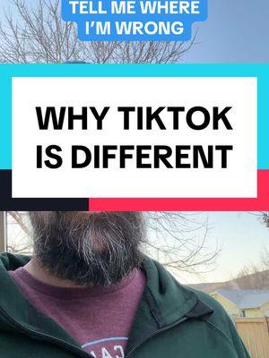 What makes #tiktok unique compared to #insta and #youtube, they ask? Everything. TikTok is the first platform to connect niche audiences to niche #creators and actually deliver for both. #creatorsoftiktok 