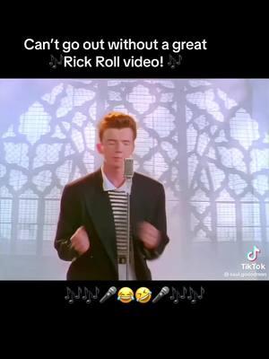 To remember all the #rickroll videos that we have watched. #rickastley will never look or hear the same to me. I am an 80’s girl and love his music (& so many more from the 80’s), please don’t come after me!! #rickrolled #rickrolledyou #tiktotrend #rickrollqueen #rickrollchallenge #tictokchallenge #tiktok #tt #nevergoingtogiveyouup #🎶 #🎤 #80s #80smusic #80sgirl #genx #rememberwhen #rememberthis #remmeberthegoodtimes #😱