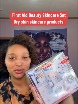 First Aid Beauty Skincare Set sorry for it being soo late 😅😅🥲 Ultra hydration cream in my showcase!  @First Aid Beauty #firstaidbeauty #firstaidbeautyultrarepaircream #firstaidbeautygiftedme #firstaidbeautyskincare #skincare #dryskin #dryskincare #Inverted 