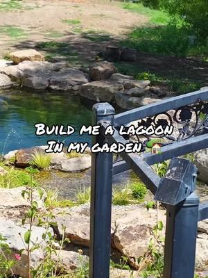 Build me a Lagoon in my Garden 🏡 Imagine relaxing next to this swimming hole ☀️ Comment “BOOK” to start your dream project 👇 #landscapedesign #naturalpool #poolside #funinthesun #backyardinspo #outdoorlivingspace #swimmingpool #lagoon