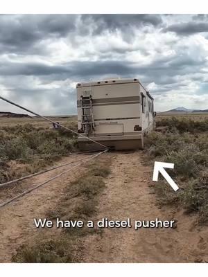 Diesel pusher buried in a creek! #murphysdiesel #payitforward #offroadrescue 