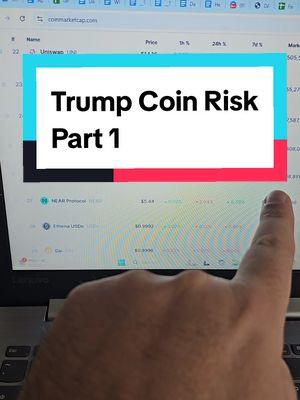 Part 1. Trump memecoin risk #memecoin #sol #solana 