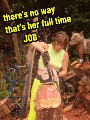 I love being a chainsaw carver! #wood #woodworkingart #sculpture #chainsaw #stihl #trees #treeart  #Woodsculpture #Artist #Carving #Craftsmanship #Rusticdecor #Homedecor #Gardendecor #handcrafted #woodart #artinnature  #Natureinspired #woodworking 