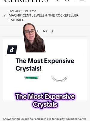 Worlds most expensive crystals!! I am feeling bougie lately so let’s look at some expensive rocks! #crystaleducationtiktok #genstone #highendjewelry #crystaltok #crystalhealing #crystalsoftiktok🔮 #crystalenergy #greenscreen 