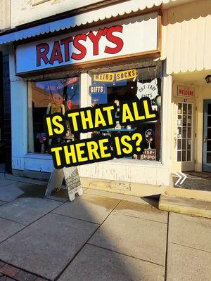 Is this the end??? You can find me elsewhere... link in bio.  Ratsy's Store  aka Lorain County's Weird Gift Headquarters! Nothing you need... Everything you want.  27 S. Main Street Oberlin, Ohio Hours: Wed-Sat 12-6  Most Sundays 12-3 Other days by chance Or check out our website: www.ratsy.com to sign up for our email newsletter.♥️ #weirdgifts #oddities #curiosities #catlady #catladygifts  #loraincounty #giftstore #vintagestore #vintage  #vintagestyle #ratsys #ratsysstore #oberlin #oberlinoh #oberlincollege #oberlinohio #ohio #ohiofindithere #ohiocheck 