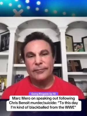 On #goingringside episode 10 #marcmero discusses speaking out following #chrisbenoit incident and now being allowed back in #WWE #wrestletok 