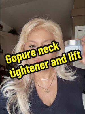 Gopure Neck tightener and lift #gopure #gopurebeauty #lilymimundo 