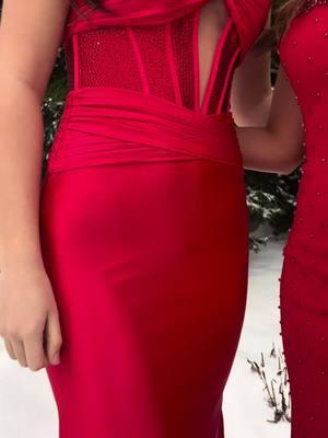 Happy Prom season!! Come find your dream dress today!!  Open 9:30-5 today!! #mbprom #prom2025 #bow #avapresley  #red 