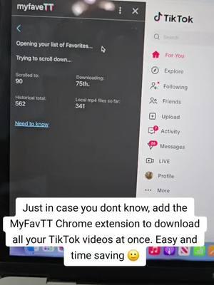 tip to save all your favorite videos. #myfavett #tipsandtricks #tiktokban 