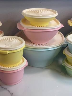 You will never need any othe tupperware ever again! I can’t get over the colors. 🤩 #tupperware #houseware #storage