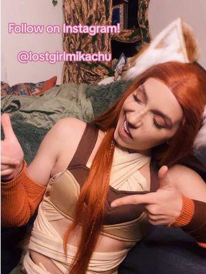 If tiktok goes please follow me on instagram! @lostgirlmikachu #kit #kitthefox #kitfox #foxoc #foxoccosplay #dndcosplay #dndoccosplay #occosplay #patreon #faire #instagram 