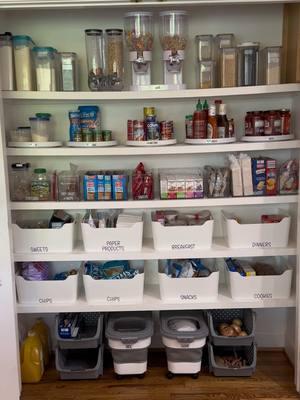 Pantry transformation coming right up #pantryorganization #northernvirginia #beforeandafter #pantrytransformation #organizewithme #organingtips #virginiaorganizer