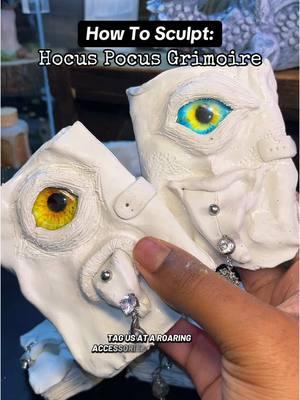 ✨How To Sculp✨| Hocus Pocus Grimoire 🔮🕯️🎙️🍿! #hocuspocus #hocuspocus2 #hocuspocusmovie #hocuspocuschallenge #hocuspocuscosplay #fypシ #viralvideo #viraltiktok #grimoire #grimoiretutorial #tutorial #howtosculpt #hocuspocusgrimoire #witchythings #witchyhumor #witchythings 