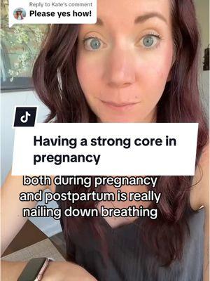 Having a strong core in pregnancy is crucial! Start here, and be sure to follow on other platforms for continued guidance!  #pregnancyjourney #pregnancysafeworkouts #pregnancyexercise #pregnancyworkout #pregnancyfitness #fitpregnancy #vibrantmamawellness 