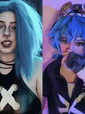 #duet with @kiki #isha  I'm gonna be posting a bunch today so be ready #Arcane #arcaneleagueoflegends #arcanecosplay #leagueoflegendscosplay #jinxarcane #jinx #jinxcosplay #jinxarcanecosplay #ut #utah #utcosplay #utcosplayer #utahcosplay #utahcosplayer #netflixseries  #19 #05 #2005 #lgbtq  #bisexual #gendedqueer #theythem #hehim 