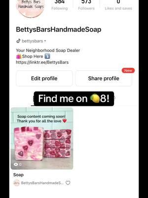 #bettysbars #artisansoap #happysoap #vegansoap #soap #soapshare #SmallBusiness #linkinbio #etsyseller #soaptok #soapmaking #womenownedbusiness #coldprocesssoap 