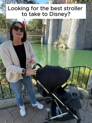 The Kooper is the ultimate single stroller for Disney! 😊 #fyp #foryou #joovy #family #kooper #singlestroller #disney #disneyland #disneystroller #strollertok #momlife #toddler 