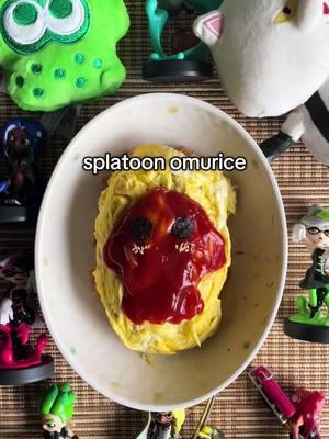 🦑🥚#food #omurice #splatoon #nintendo #cute #yummy #splatoon3 #splatoon2 #kawaii #aesthetic #breakfast #splattok #splatoonedit 