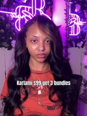 @Karlamihair $99 get 3 bundles! How yall think I did for my first quick weave?🙂‍↕️ #asiabeewallin #wiginstall #wiginfluencer #quickweave #karlamihair #bundles #sidepart 