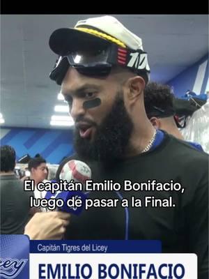 #emiliobonifacio habla tras el pase de los #tigresdellicey  #unchindpelota #ivancruzrd 