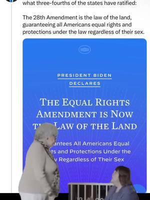 #CapCut It’s so frustrating how little our politicians know about how the process works #28thamendment #thatsnothowitworks #youcantjustdeclareit #potus #biden #harris #clueless #civics #law #constituiton #themoreyouknow 