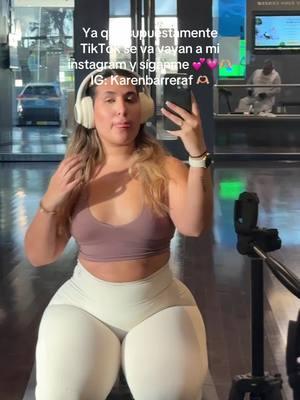 Vayan allá para que sigan viendo mi contenido 💗💗💗 IG: Karenbarreraf #tiktok #instagram #GymTok #girls #girlspower #GymLife #fitnesstok #gym #gymmotivation #feelinggood #fyp #parati 