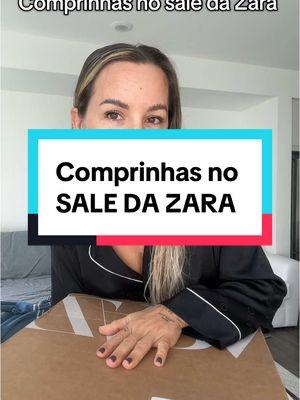 Em minha defesa eu precisava de todas essas peças 😂 #compras #sale #zarasale #salezara #zarahaul 