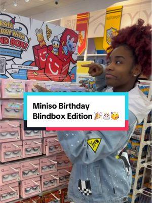 Don't miss out on getting your birthday BLINDBOX!! From @Miniso Official @MINISO United States  I love Mine🎉🖤🖤🖤 #miniso #minisoblindbox  #qandkiya #tiktokcouple #couplestiktok #couplesoftiktok #couple #couples #couplescomedy #coupletok #youtubecouple #youtubecouples 