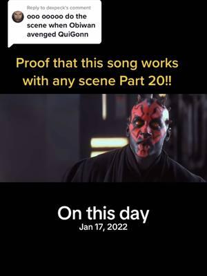 #onthisday #StarWarsThePhantomMenace  #FYP #StarWars #PhantomMeance  #Hero #AHero #Heroes #Heroics #Movie #Movies #MovieTok #Kenobi #FilmTok #Jedi #ObiWanKenobi  #Sith #ForYouPage #ForYourPage 