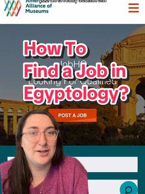 Replying to @theyluv_simone6 Finding Egyptology jobs are hard, but if you have the passion to go through all the schooling and work your way up you can do it!! #melissaindenile #fyp #fypシ #creatorsearchinsights #foryourpage #egypt #egyptian #ancientegyptians #ancientegypt #egyptology #egyptologist #egyptologylovers #askanegyptologist #egyptologyjobs #jobsearch #jobadvice#greenscreen 