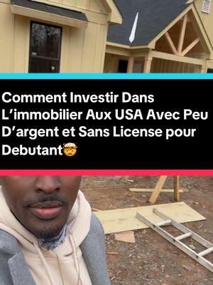 Comment Investir Dans L’immobilier Aux USA🤯 Sans license  Sans credit  Avec peu dargent ou beaucoup dargent pour ceux qui en Ont .  Suivez moi sur les autres platform pour ne rien rater .  #immobilier #africain #jeuneentrepreneur #investisseurimmobilier #libertefinanciere #immigrant #etatsunis #afriquedelouest 