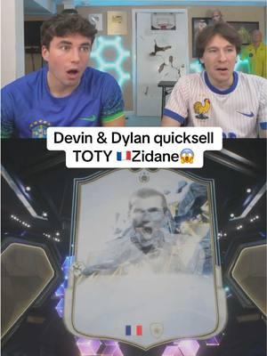 Don’t want em #devincaherly #devinanddylan #fifa #packopening #FC25 #zidane 