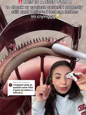 Replying to @ally THE CONSEQUENCES OF USING A CHEAP EYELASH CURLER @BLBLINK #BLBLINK #makeup #makeuptips #eyelashcurler #eyelashes #mascara #mascarahacks #beauty  #lashcurler #lashestutorial  #review  #foryou #girlytips #lashes #beauty #girlytips #skincare