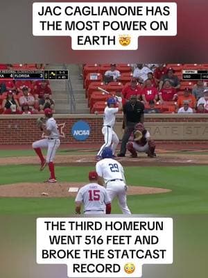 He is the greatest power prospect of all time 🤯 #collegebaseball #ncaabaseball #youthprospects #baseball #littleleague #MLB #sports #fyp 