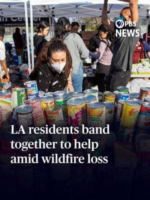 LA residents band together to help in midst of wildfire devastation While the Los Angeles wildfires have brought vast destruction and loss, we’ve also witnessed the best of humanity with Californians stepping up to help their neighbors in any way they can. We spoke with many of those people working around the clock to help those affected. #pbsnewshour #pbsnews #newshour #la #losangeles #california #cali #wildfire #wildfires #lafires #californiafires #lawildfires #californiawildfire #community #volunteer #news #naturaldisaster