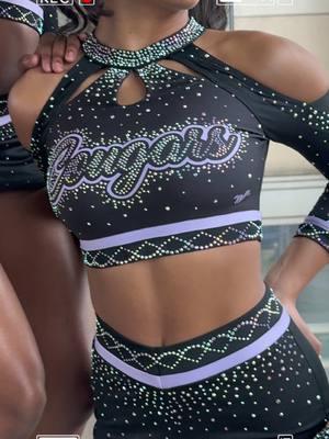 The reigning World Champions, Cougars, are ready to get rowdy in these stunning new uniforms. They’ll take the floor this weekend repping a new concept with lavender touches. Thank you for a masterpiece @Varsity Fashions @Varsity Spirit #Cougars #cheerextremeraleigh #newuniforms #Jamfest #cea #jamfestsupernationals #period #iabbg 