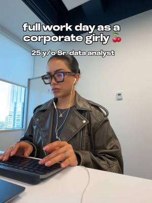 will keep posting these on IG & YT 🍒 last work vlog on here 🥹 #latinaintech #corporatelife #workvlog #fyp #latina #tech #datanalyst #analyst #routine #corporate 