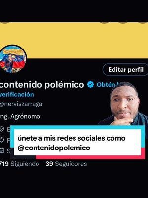 unite a todas mis redes sociales como @contenidopolemico #tiktok #vnzla #usa_tiktok #cierre #19deenero #redessociales #venezuela #youtube #clapperapp #x #instagram #flip #contenidopolemico 