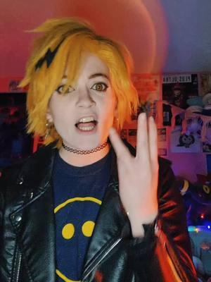 Denki's mom said no girls at the sleepover 🥺 #uahighschool #kaminaridenki #myheroacademiacosplay #mhacosplay 