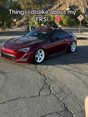 Things i hate about my FRS! 😅 #carsoftiktok #car #fyp #jdm #toyota #scion #frs #carenthusiast 