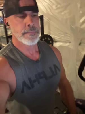 Low impact work at home this morning… #activerecovery #moveyourbody #exercise #fypシ #viralvideo #viraltiktok #funcional #oldguysrule #alpha #basementworkout #sweatsesh #lifeover40 #fitover40