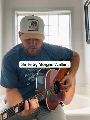 a coverrrrr #smile #morganwallen #countrymusic #ryanwatersband #fyp #coversong 