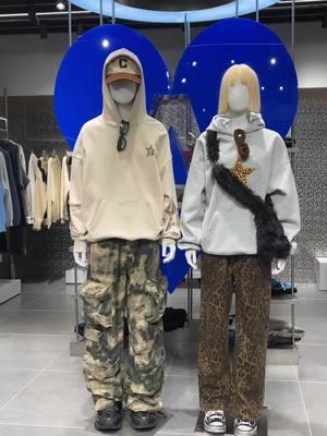 The stars are shining and the prints are popping ✨ #aelfriceden #hoodie #hoodieoutfit #star #leopard #camo #jeans #viral #fypシ #trend #foryou #OOTD #outfitsinspo #outfits #clothes #couple 