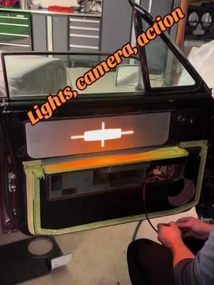 Let’s light it up! #marriedtotherides #powertubetv #gcdauto #gcdautostudio #carbuilder #customcars #handcrafted #downeysdreamcars #classiccar #carshop 