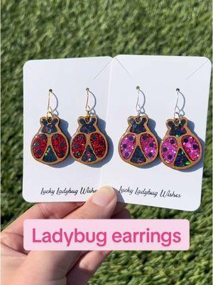 Ladybug earrings!! 🐞 . . . #earrings #earringstyle #earringshop #earringsoftheday #resinearringsmaking #earringsofinstagram #earringslover #earringsaddict #earringshandmade #handmade #handmadejewelry #handmadewithlove #resinart #resinearrings🌷 #resinjewellerymaking #luckyladybugwishes #resinjewelry #resin #resinearrings #luckyladybugwishes #woodenearrings #woodenjewelry #lasercutter