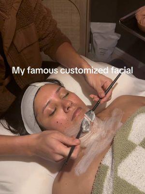 BTS of what my customized facial entails! If you want to learn how to give a customized facial like this, check out my link in bio! #facialtreatment #customizedfacial #esthetician #estheticiansoftiktok #estheticianmotivation #esthiebestie #soloesthetician #estheticiantiktok #estheticianinspiration #salonowner #estheticianbigsis #estheticiantok #facials #liraclinical @liraclinical 